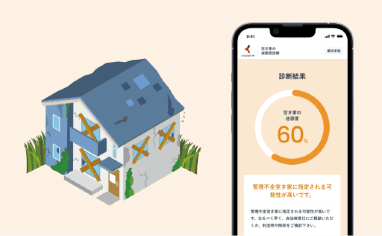 空き家の迷惑度診断